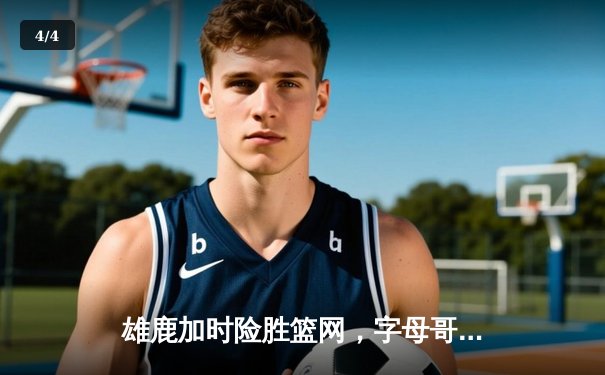 雄鹿加时险胜篮网，字母哥44分主宰关键时刻 - 4